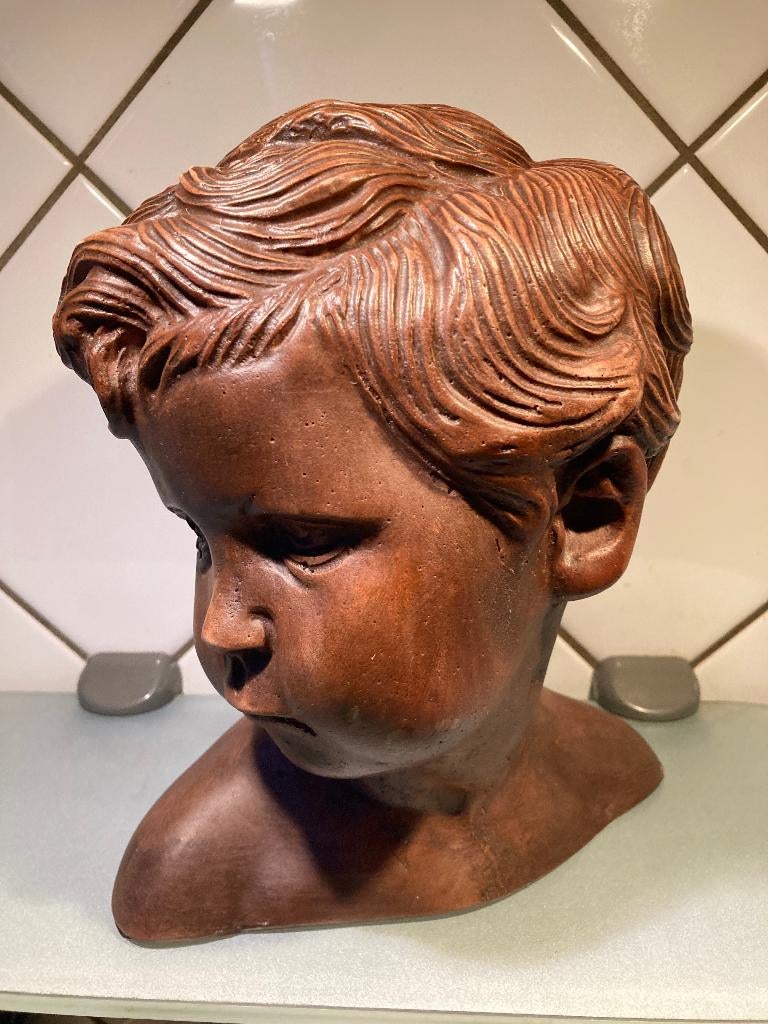 Oude buste, Overige onderwerpen, Buste, Ophalen of Verzenden, Gemerkt