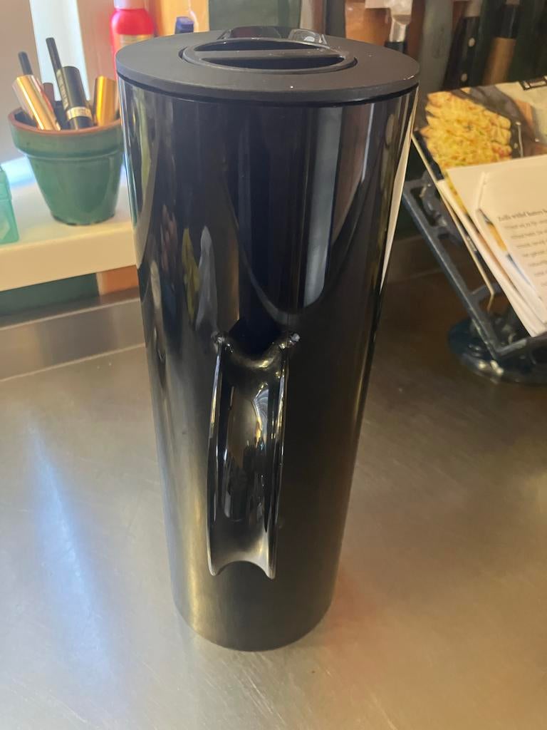 Stelton Erik Magnussen Thermoskan Zwart, Ophalen of Verzenden, Gebruikt