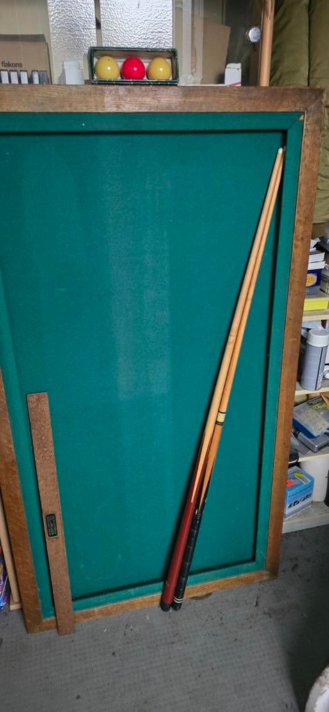Antieke Biljarttafel UTR. Biljartfabriek H.D.V.D. Meijden, Sport en Fitness, Biljarten en Poolen, Ophalen, Gebruikt, Biljarttafel