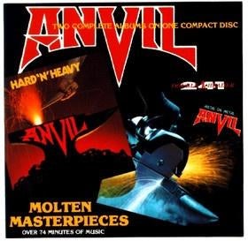 Anvil – Molten Masterpieces - 2 CD, Ophalen of Verzenden, Zo goed als nieuw