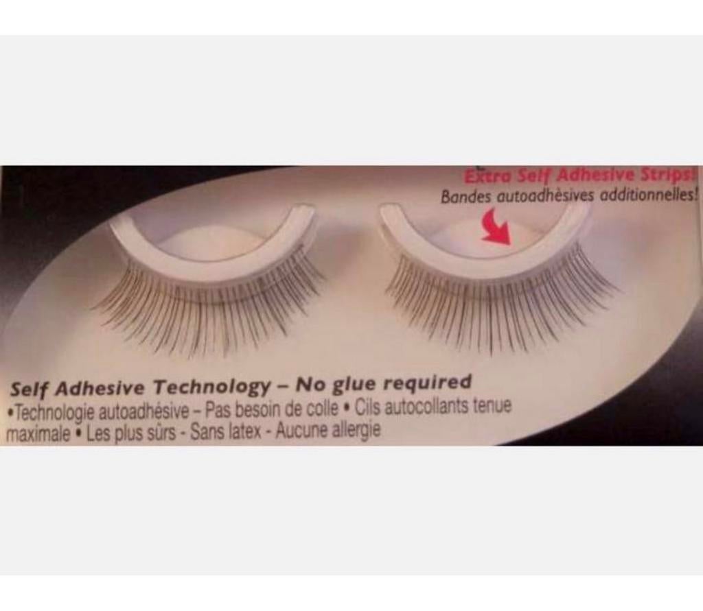 Partij 10X nepwimpers REVLON FANTASY 91082 Intensify wimpers, Ogen, Zwart, Nieuw, Ophalen of Verzenden