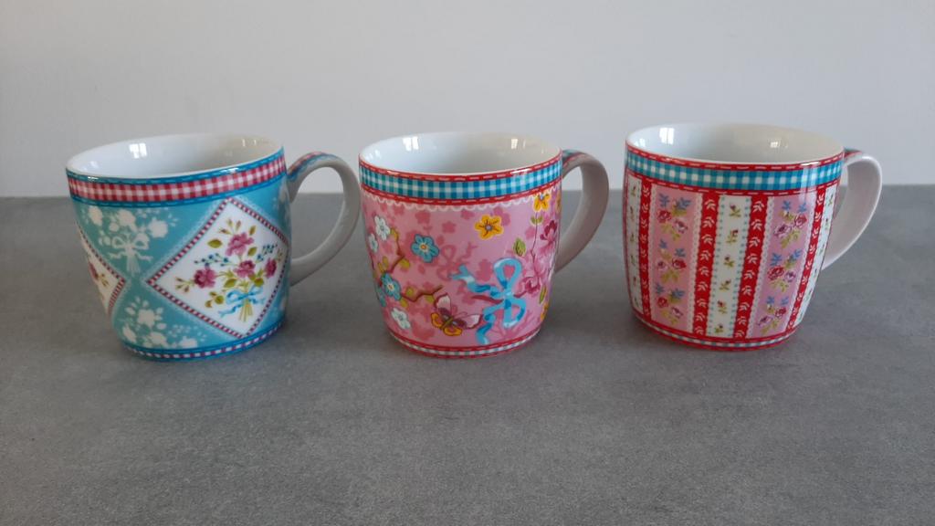 Pip studio mokken designed voor pickwick royal raja, Huis en Inrichting, Keuken | Servies, Ophalen of Verzenden, Zo goed als nieuw