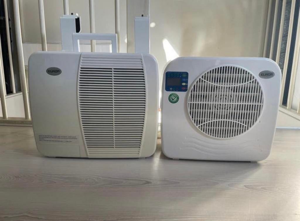 Eurom AC2401 Split airco, Ophalen, Minder dan 60 m³, 2 snelheden, Timer