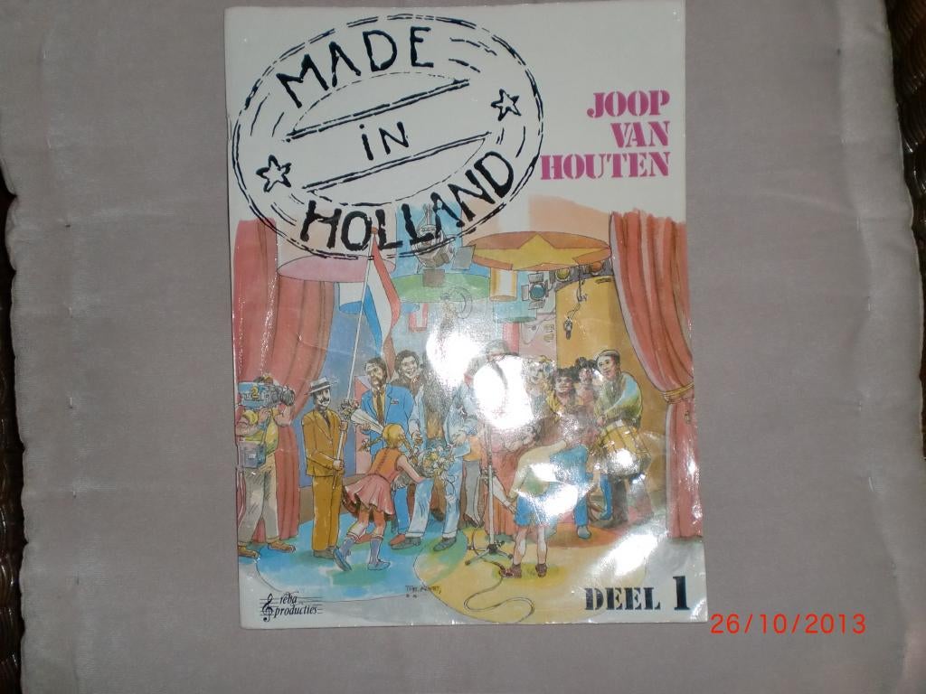 Made in Holland deel 1 Joop van Houten, Muziek en Instrumenten, Bladmuziek, Gebruikt, Verzenden, Keyboard, Thema