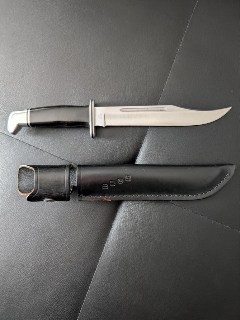 Buck 120 mes / bowie knife, Ophalen of Verzenden, Overige soorten, Amerika, Mes of Dolk