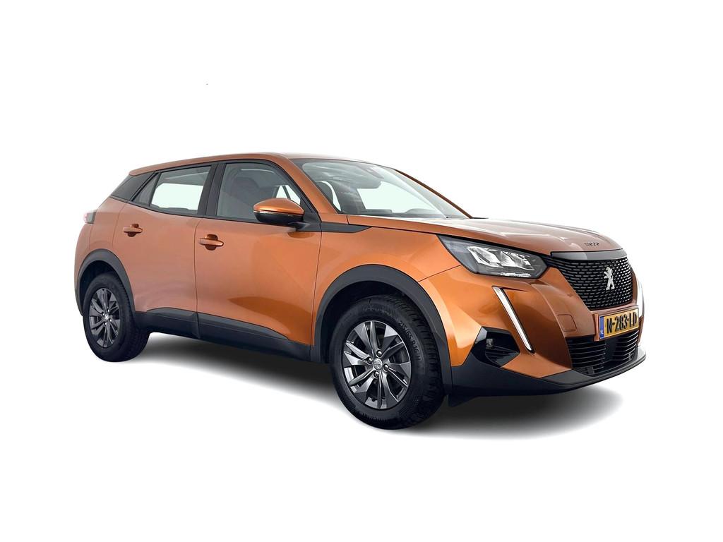 Peugeot 2008 1.2 PureTech Blue Lease Active (INCL-BTW) Aut., Stof, Gebruikt, Origineel Nederlands, 1180 kg