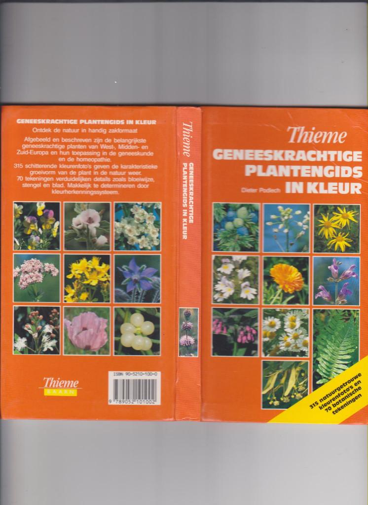 Plantengids, Geneeskrachtige planten, Geneeskundige planten, Bloemen, Planten en Bomen, Ophalen of Verzenden, Zo goed als nieuw