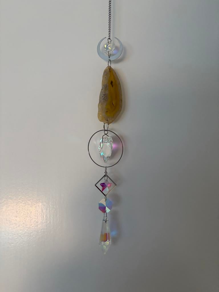 Suncatcher met Agaat en Kristallen, Huis en Inrichting, Ophalen of Verzenden, Nieuw