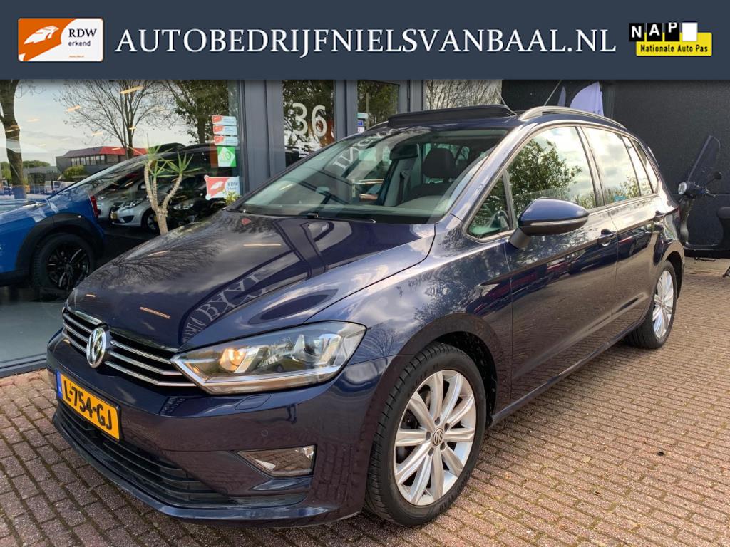 Volkswagen Golf Sportsvan 1.4 TSI Highline Panorama/Navi/PDC, Voorwielaandrijving, Gebruikt, Blauw, Golf Sportsvan