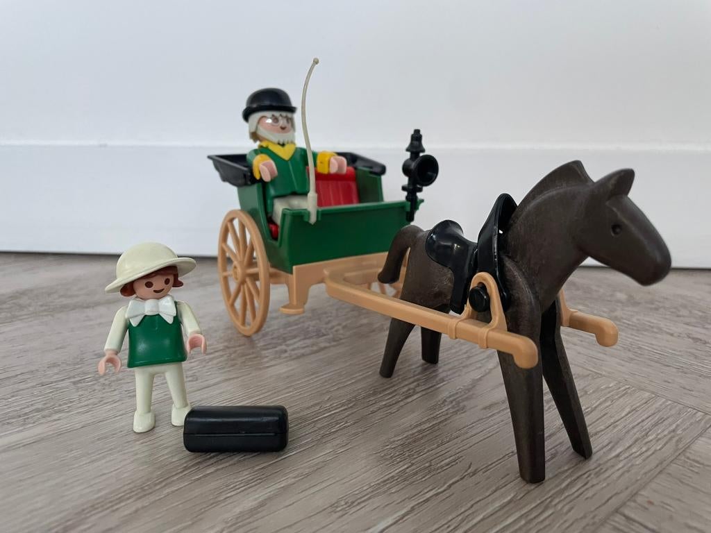 Playmobil, vintage koets 3481, Ophalen of Verzenden, Gebruikt, Complete set