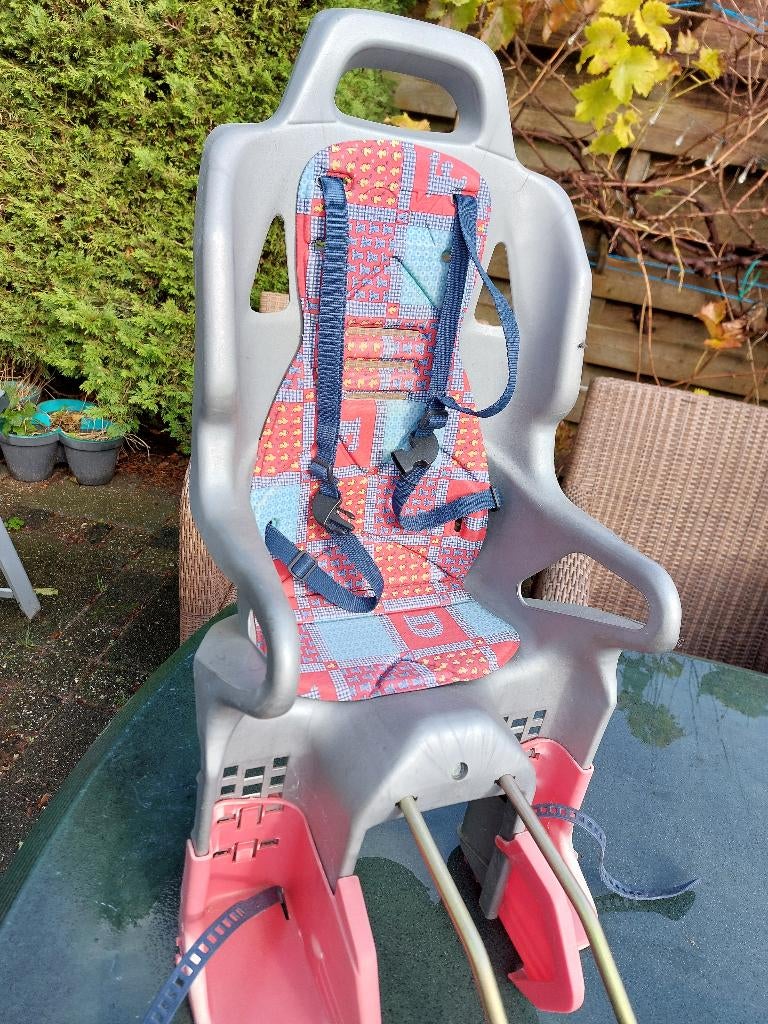 Kinderzitje voor op de fiets, Ophalen, Gebruikt