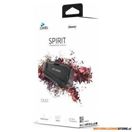 Cardo Communicatiesysteem Spirit duo, Zwart, Ophalen of Verzenden, Nieuw met kaartje