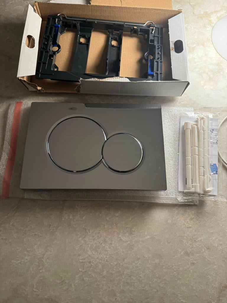 Bedieningsplaat Sigma by Geberit, Ophalen of Verzenden, Nieuw, Chroom, Toilet