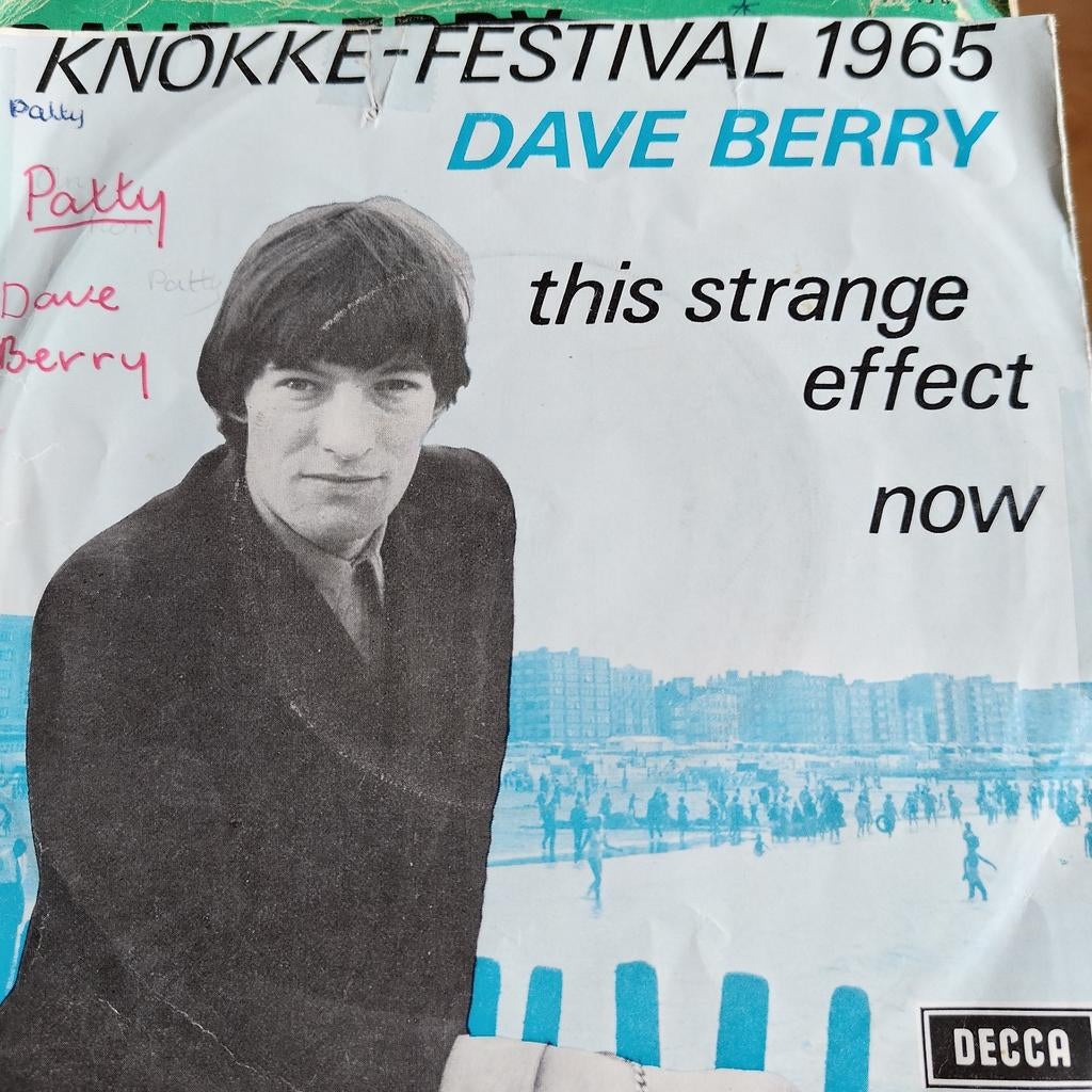 Dave Berry - This Strange Effect / Now (Knokke  1965, Ophalen of Verzenden, 7 inch