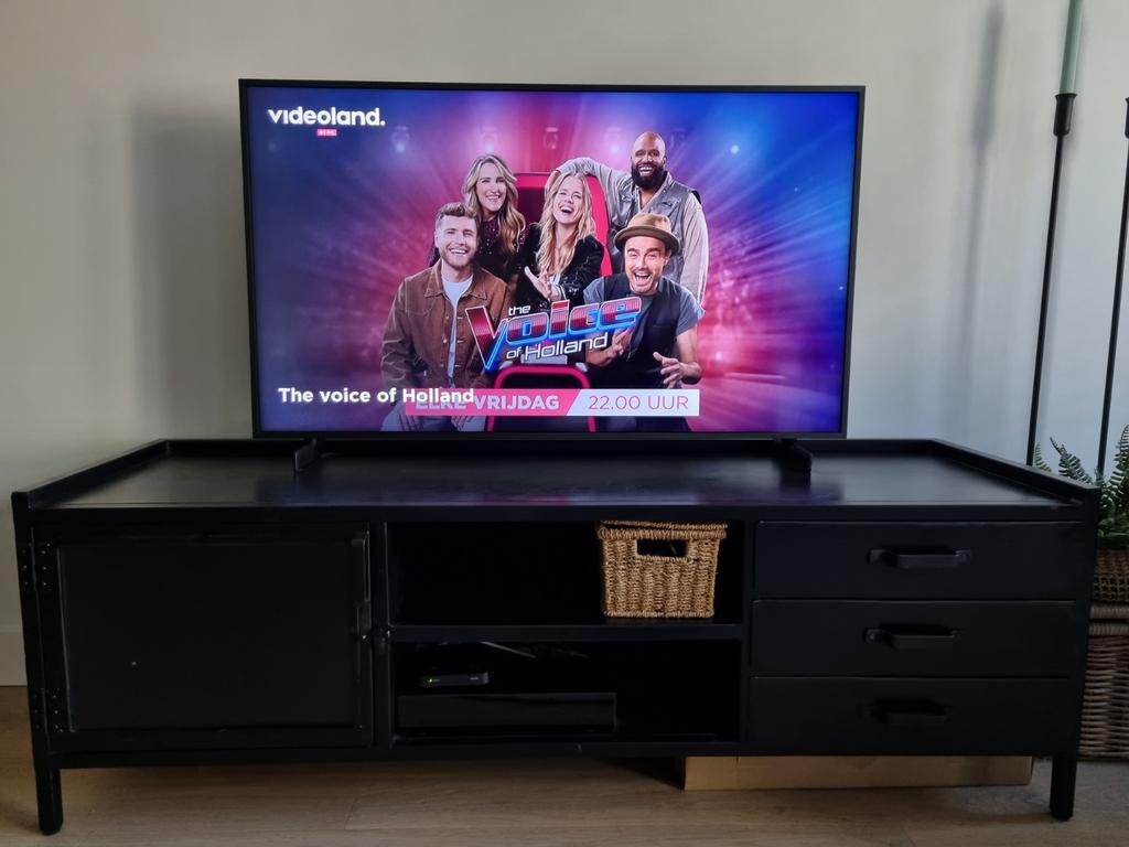 TV kast, Huis en Inrichting, Ophalen, 150 tot 200 cm, Zo goed als nieuw, Minder dan 100 cm