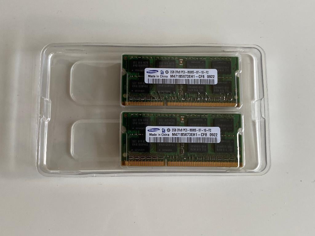 Samsung RAM geheugenmodules - 2GB (2x), Overige soorten, Nieuw, Ophalen of Verzenden, Desktop