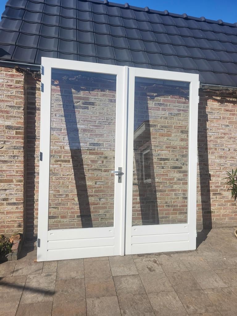 Openslaande deuren | Tuindeuren | Terrasdeuren | Deuren, Doe-het-zelf en Verbouw, Deuren en Horren, Ophalen, Glas, 120 cm of meer