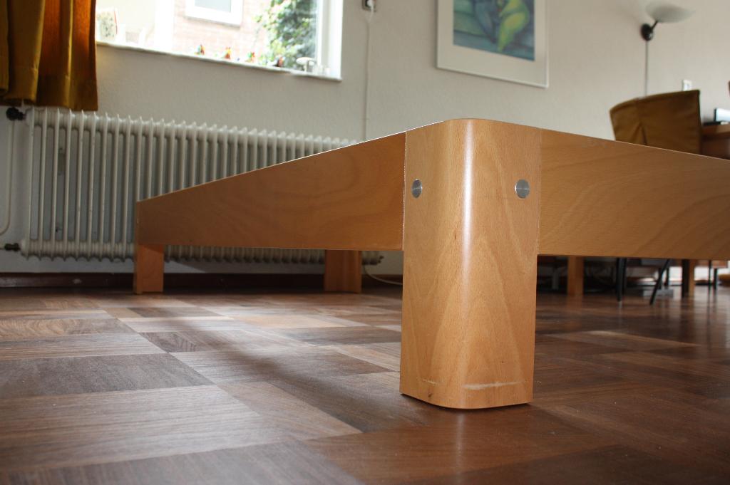 Auping auronde, Huis en Inrichting, Slaapkamer | Bedden, Ophalen, Gebruikt, 90 cm, Eenpersoons