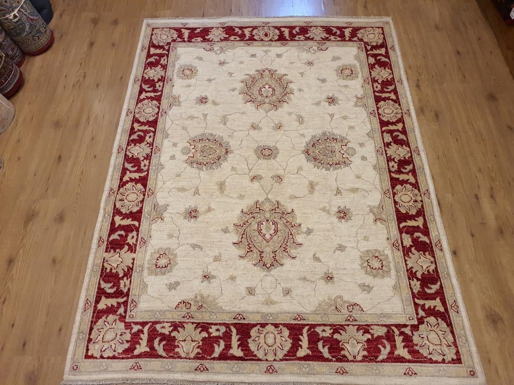 Handgeknoopt oosters tapijt ziegler 203x153, Info@SlatsAntiek.nl, 100 tot 150 cm, Perzisch, Vof Slats Antiek