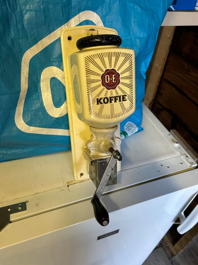 Douwe Egberts vintage koffiemolen - Decoratief, Ophalen