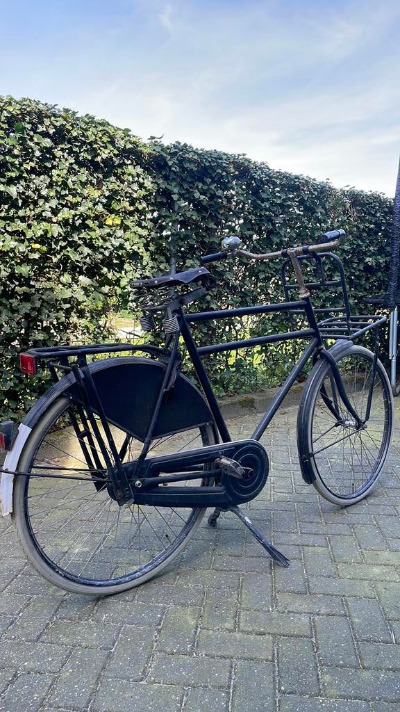 Nostalgische opa transportfiets, Fietsen en Brommers, Fietsen | Oldtimers, Ophalen of Verzenden