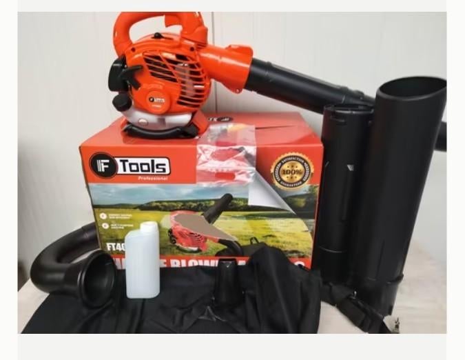 F-tools bladblazer - zuiger met opvangzak 25,4CC. Nieuw!!, Ophalen, Benzine, Met opvangzak, Nieuw