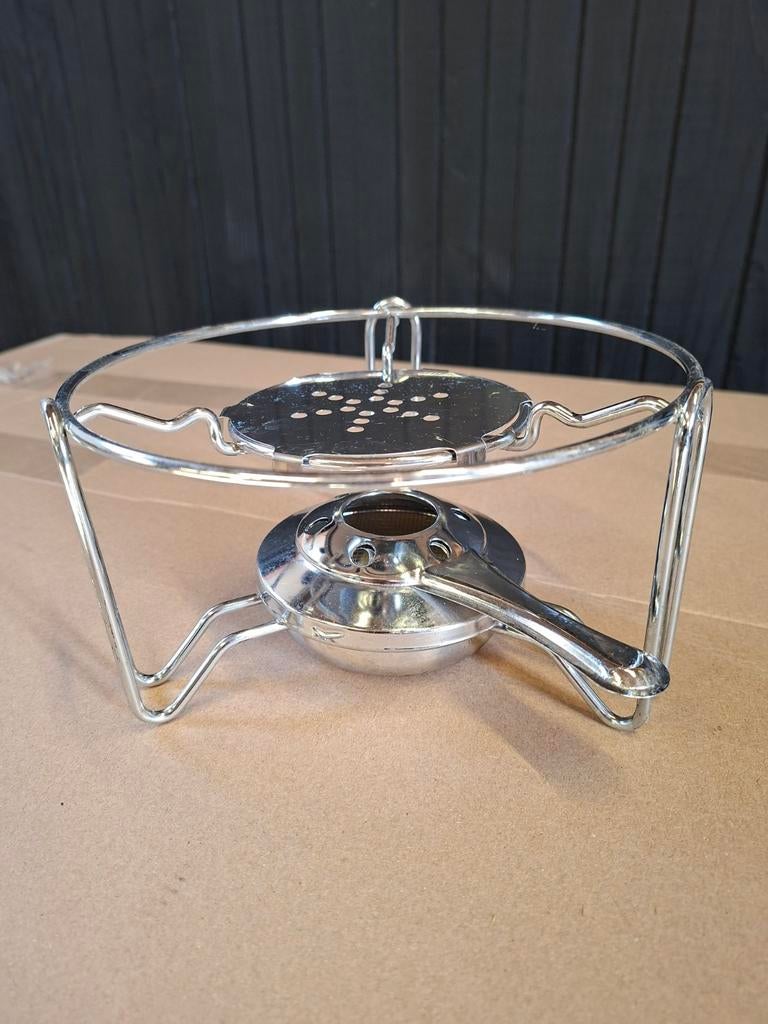 Spiritusbrander - Chafing Dish Brandpasta Houder, Ophalen of Verzenden, Gebruikt