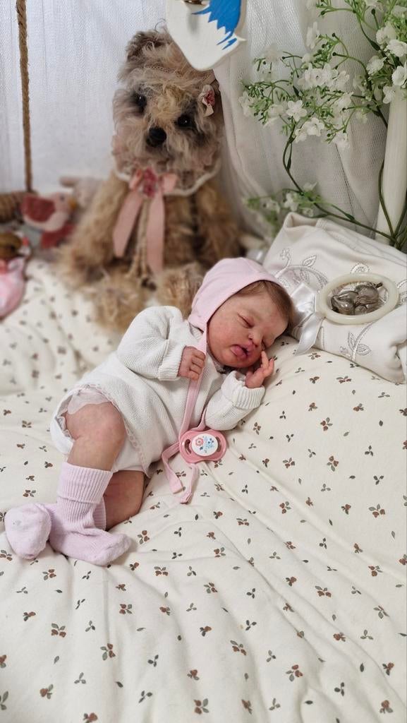 Reborn baby Raleigh -.Marita Winters, Verzamelen, Poppen, Nieuw, Overige typen, Levensecht of Reborn, Ophalen of Verzenden