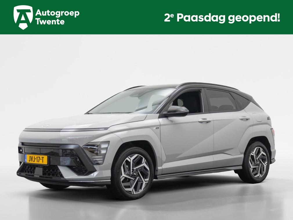 Hyundai KONA 1.6 GDI HEV N Line Edition | Navigatie | Keyles, Stof, Gebruikt, 129 pk, Bedrijf