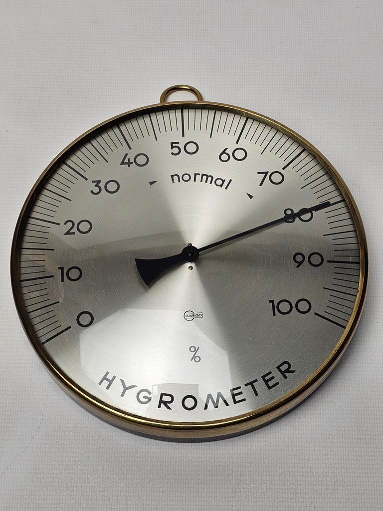 # Barigo Hygrometer - Grote Diameter 20 cm, Ophalen of Verzenden, Gebruikt