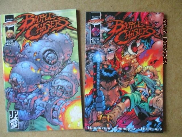 adv4420 battle chasers, Boeken, Strips | Comics, Eén comic, Ophalen, Gelezen, Overige gebieden