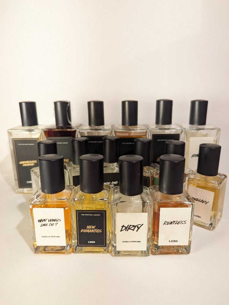 Diverse Lush Cosmetics Parfums (decants-samples 2-5-10ml), Sieraden, Tassen en Uiterlijk, Uiterlijk | Parfum, Nieuw, Ophalen of Verzenden