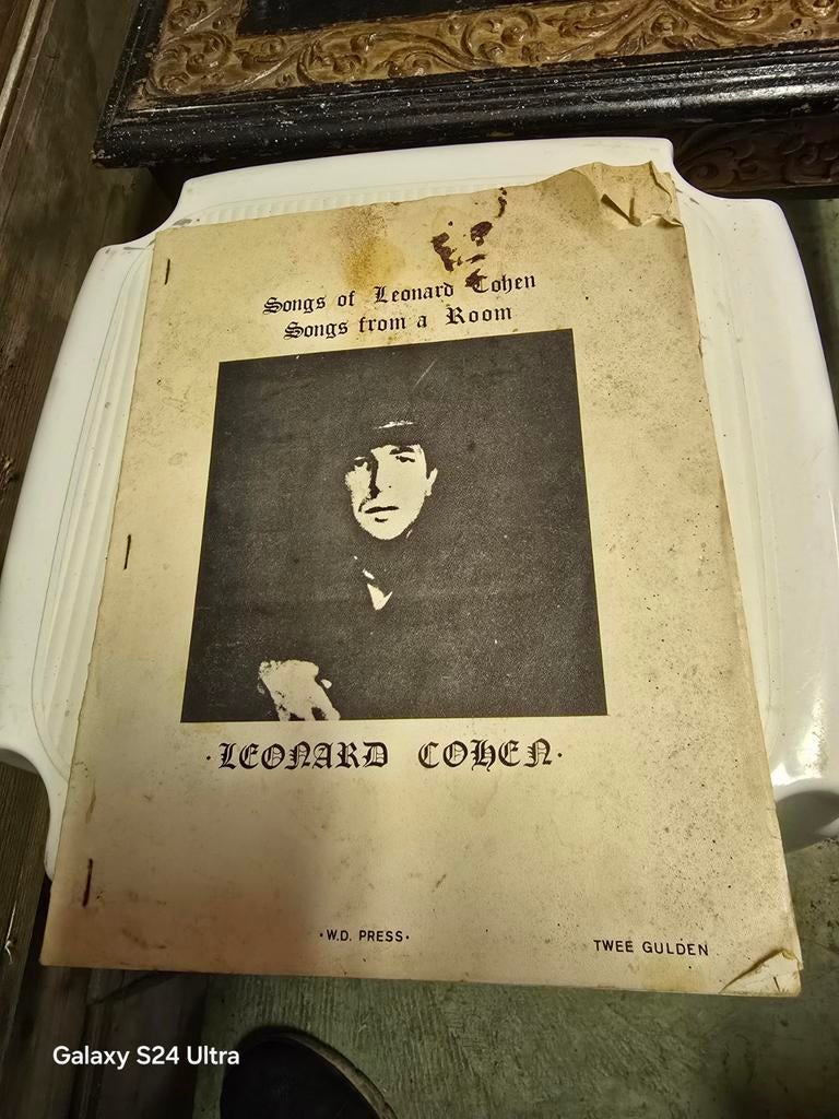 Songs from a Room van Leonard Cohen., Antiek en Kunst, Antiek | Boeken en Bijbels, Ophalen