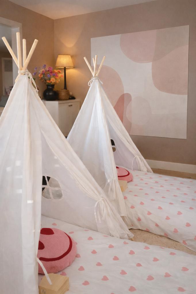 Compleet slaapfeestje huren | Tipi tenten | Sneek & omgeving, Ophalen, Zo goed als nieuw, Verjaardag