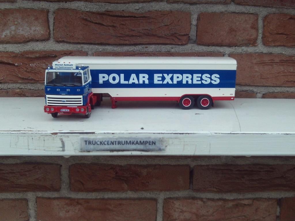 Tekno  Ford  Transcontinental  van  Polar  Exprss., Ophalen of Verzenden, Nieuw, Bus of Vrachtwagen, Tekno