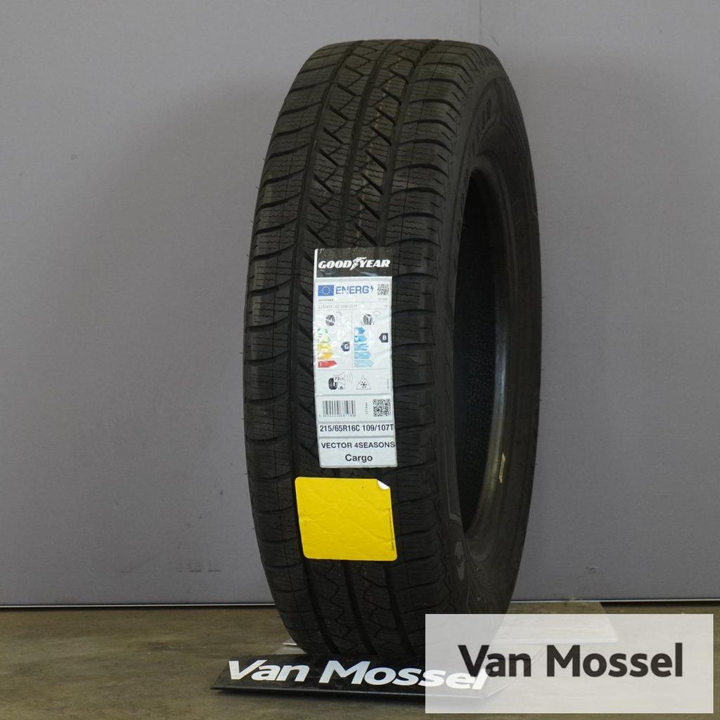 Goodyear Vector 4 Seasons Cargo 225/65/R16, -, Nieuw, Ophalen of Verzenden, All Season