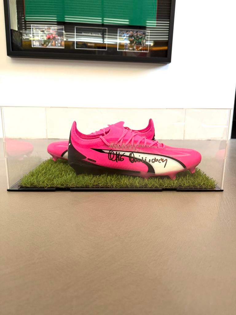 Quilindschy Hartman gesigneerde voetbalschoenen, Ophalen of Verzenden, Nieuw, Feyenoord, Overige typen