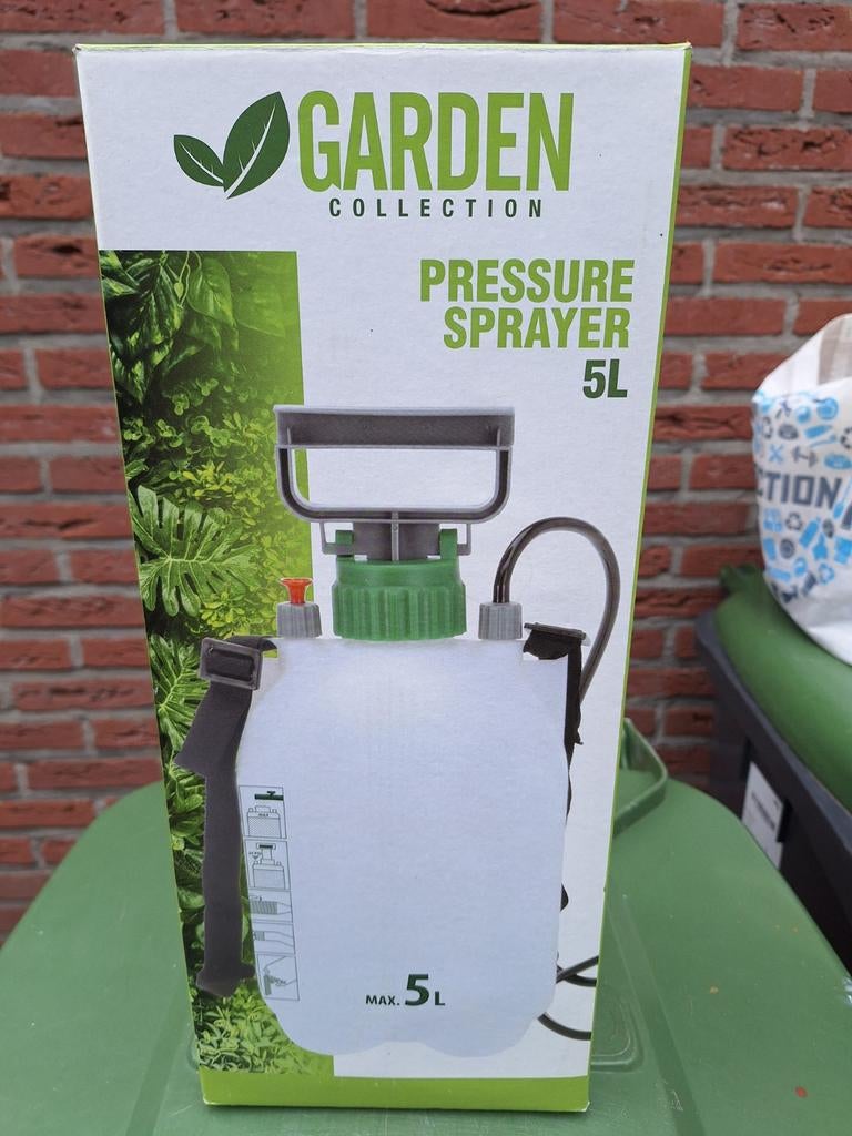 Lage drukspuit 5L, Ophalen, Nieuw