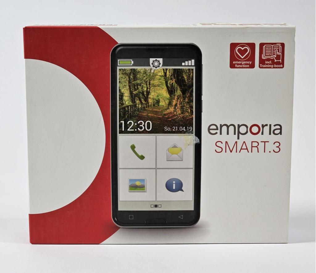 Emporia Smart 3 - Seniorentelefoon - Zwart | Retourdeal, Emporia Telecom, Nieuw, Klassiek of Candybar, Zonder simlock