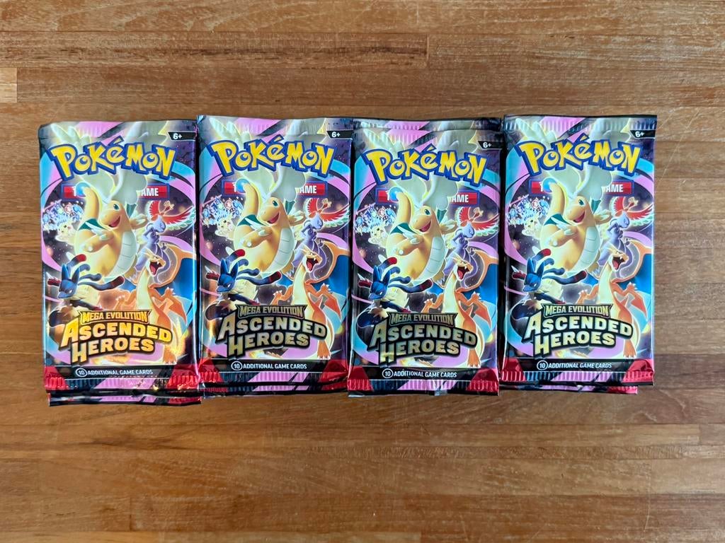 Ascended Heroes Booster Packs (veel beschikbaar), Ophalen, Nieuw, Booster, Foil