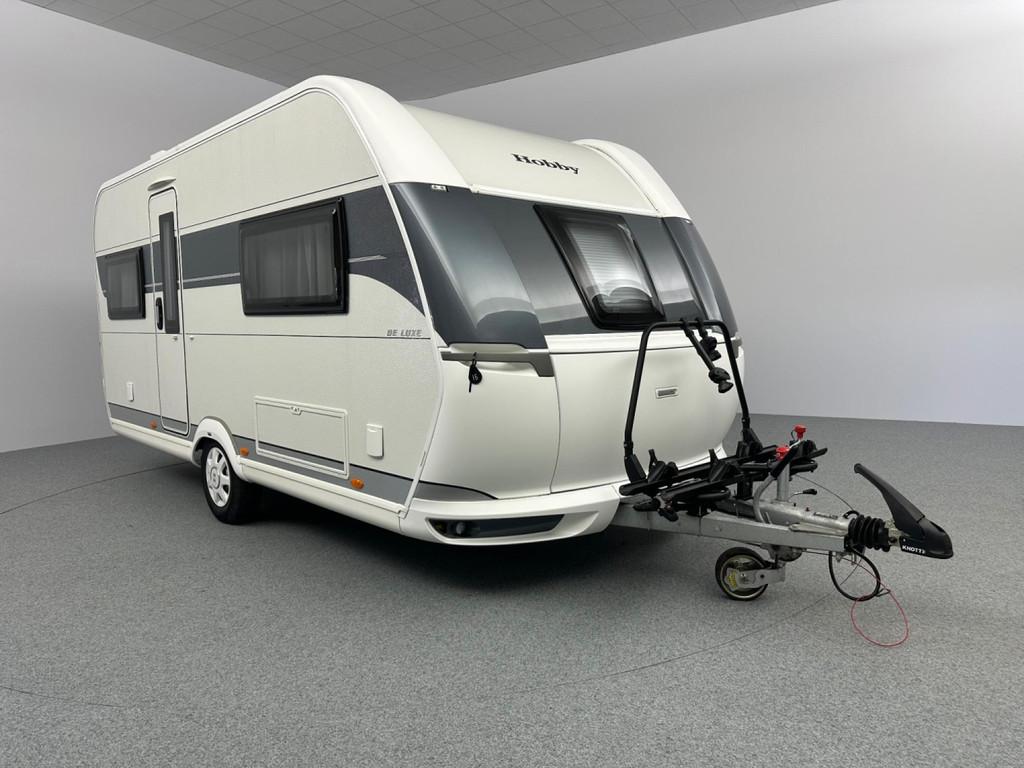 Hobby De Luxe 460 UFe Mover AIR voortent Fietsendrager, Rondzit, Hobby, Bedrijf, Koelkast