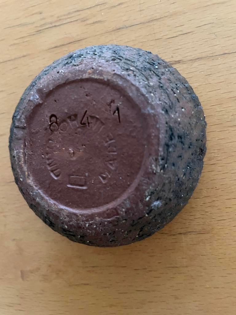 Keramisch asbakje west germany vintage jaren 70, Ophalen of Verzenden