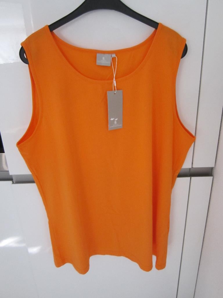 Brandtex zomerhemd/top maat 3XL * Nieuw *., Maat 46/48 (XL) of groter, Nieuw, Oranje, Ophalen of Verzenden