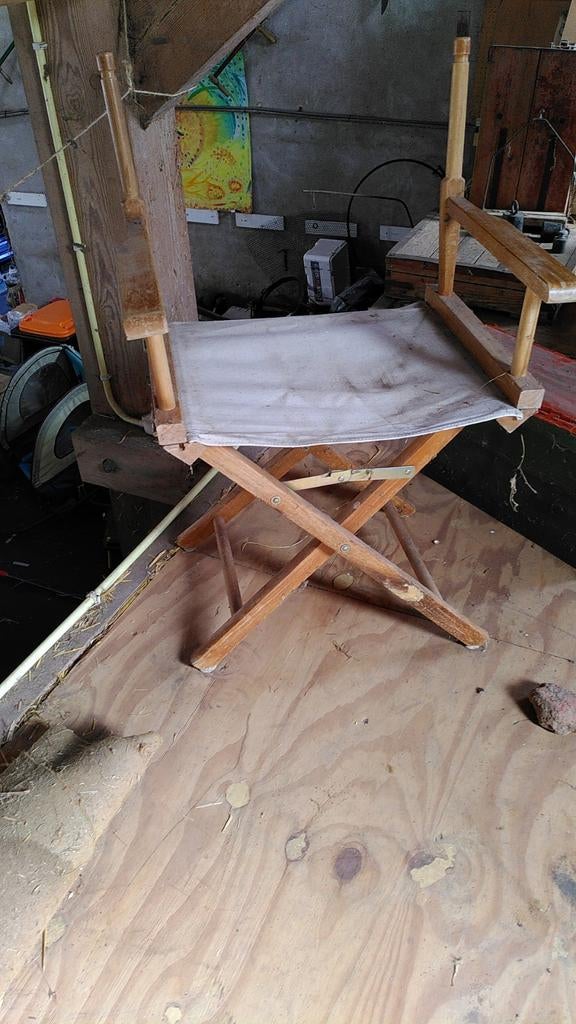 Frame van klapstoeltjes, zelf opnieuw bekleden, Ophalen, Gebruikt, Bruin, Eén