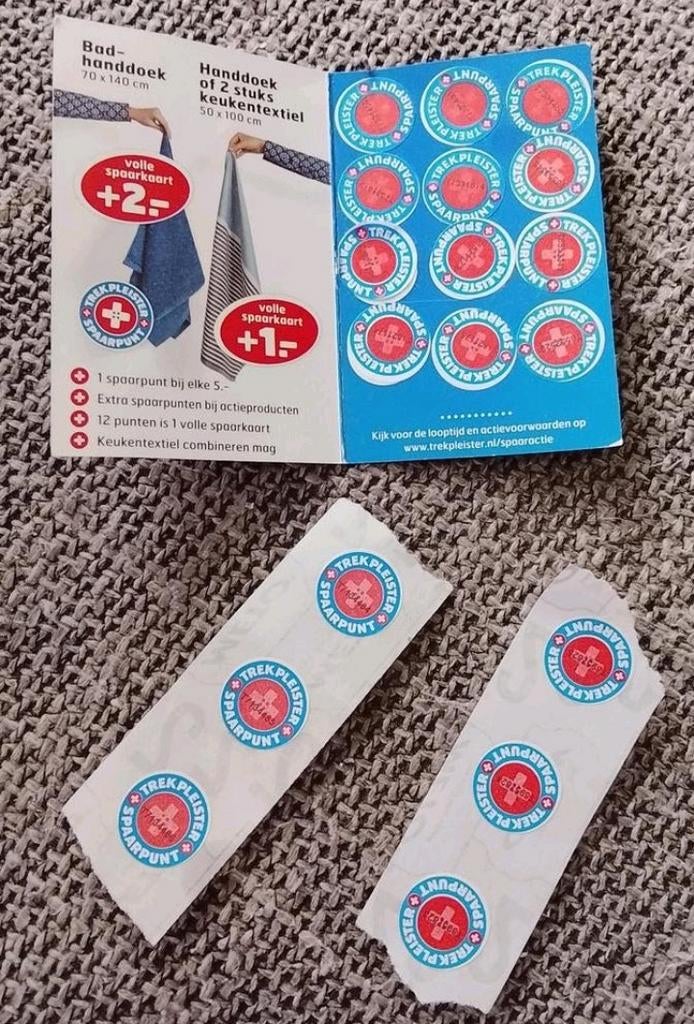Trekpleister zegels + vol boekje, Ophalen of Verzenden, Winkel, Super of Benzinepomp, Zegels, Bonnen of Punten