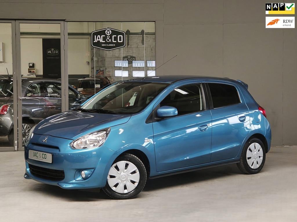 Mitsubishi Space Star 1.2 Invite Airco 100% Dealer onderhoud, Auto's, Euro 5, Stof, Gebruikt, 840 kg