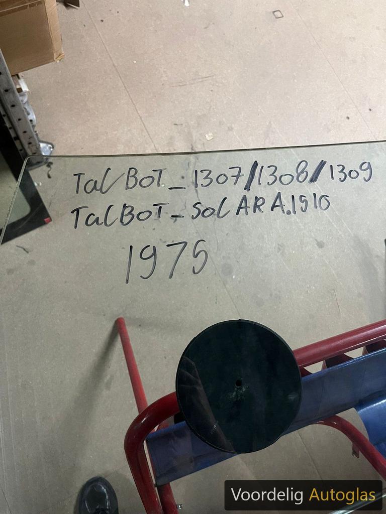 Voorruit simca Talbot 1307/08/09 a1910, -, Overige automerken, -, Nieuw