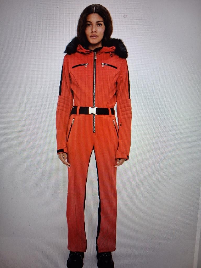 Prachtig rood skipak maat 38, Kleding | Dames, Wintersportkleding, Ophalen of Verzenden, Zo goed als nieuw, Maat 38/40 (M), Pak