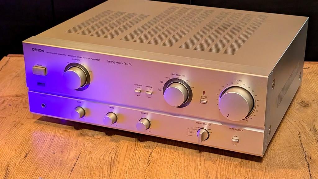 DENON PMA-980R • TOPSTAAT • GARANTIE •, Rick's Audio 
De Kempen 18 
6021PZ Budel 
+31 (0)495 785698
info@ricks-audio.com, Denon