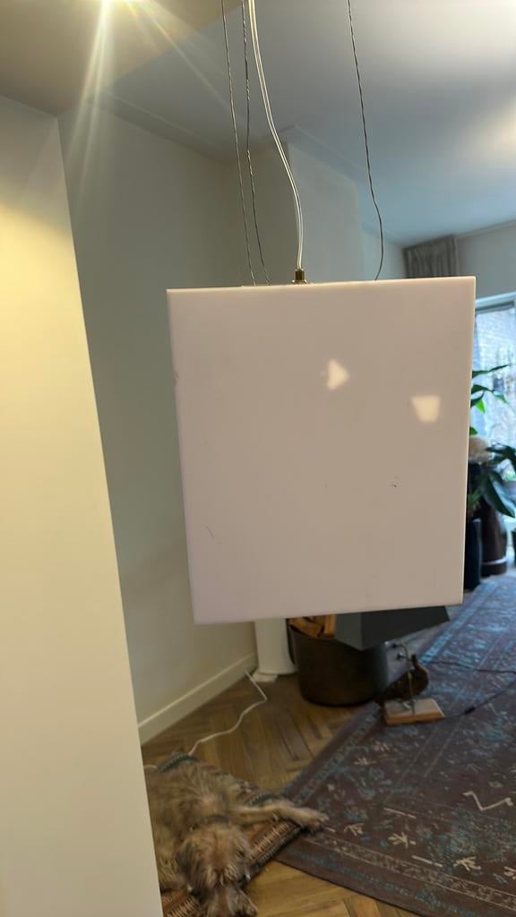 Delta light cube pendant, Ophalen of Verzenden, Zo goed als nieuw, Minder dan 50 cm